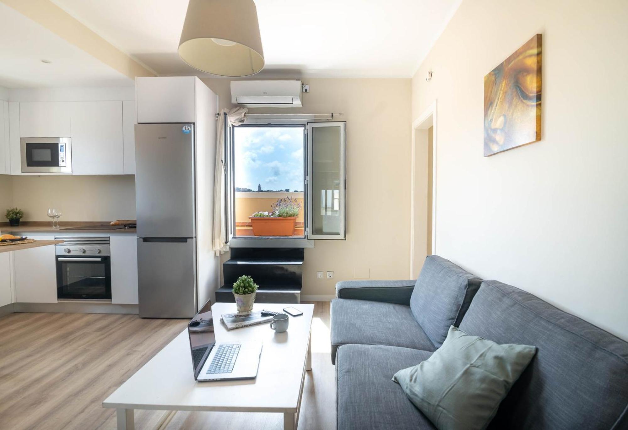 Riua - Private Terrace Penthouse Next To The Fair Barcelona Buitenkant foto